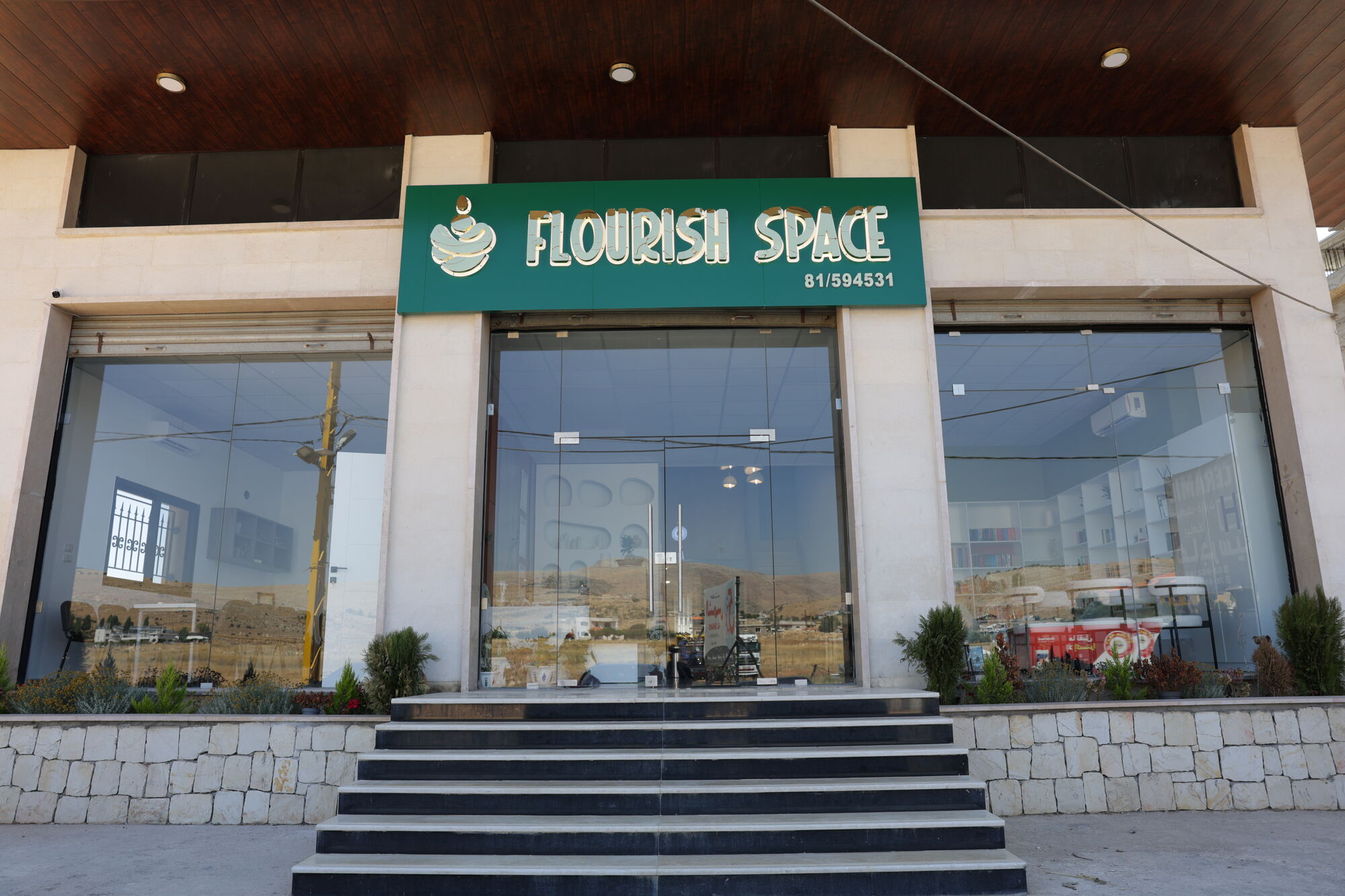 A woman finding a moment of calm at Flourish Space